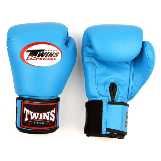 Twins Muay Thai Boxing Gloves Light Blue