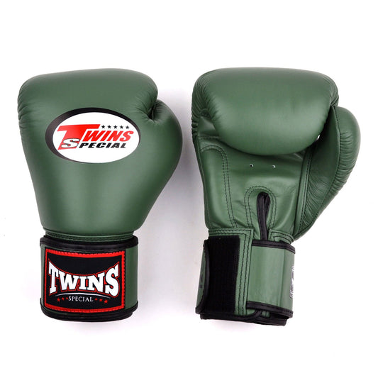 Twins Muay Thai Boxing Gloves Olive