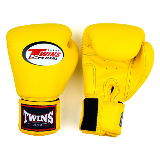 Twins Muay Thai Boxing Gloves Yellow