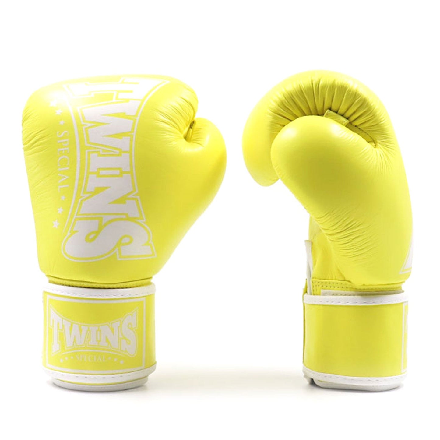 Twins Pastel Muay Thai Boxing Gloves Lemon