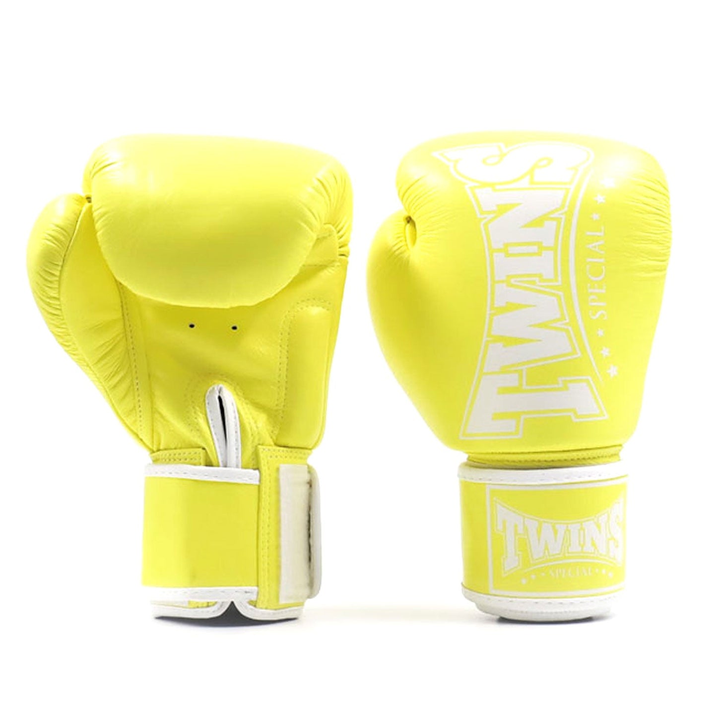 Twins Pastel Muay Thai Boxing Gloves Lemon