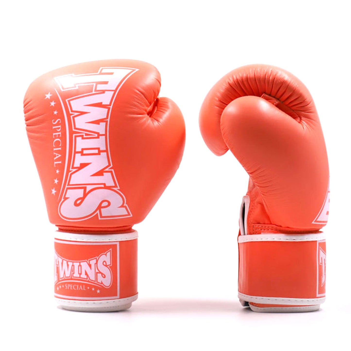 Twins Pastel Muay Thai Boxing Gloves Tangerine