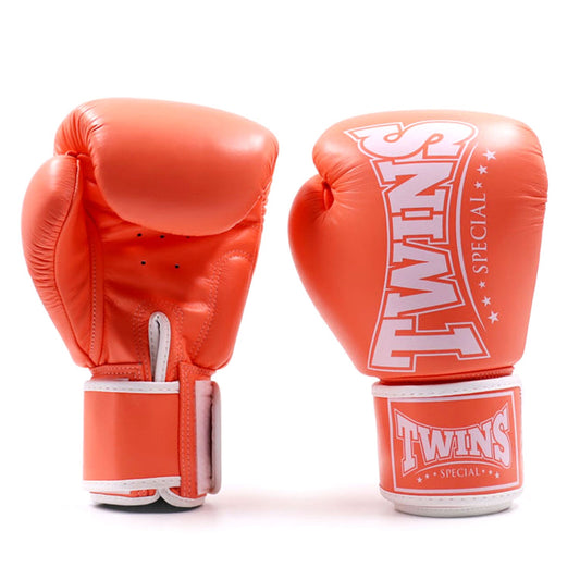 Twins Pastel Muay Thai Boxing Gloves Tangerine