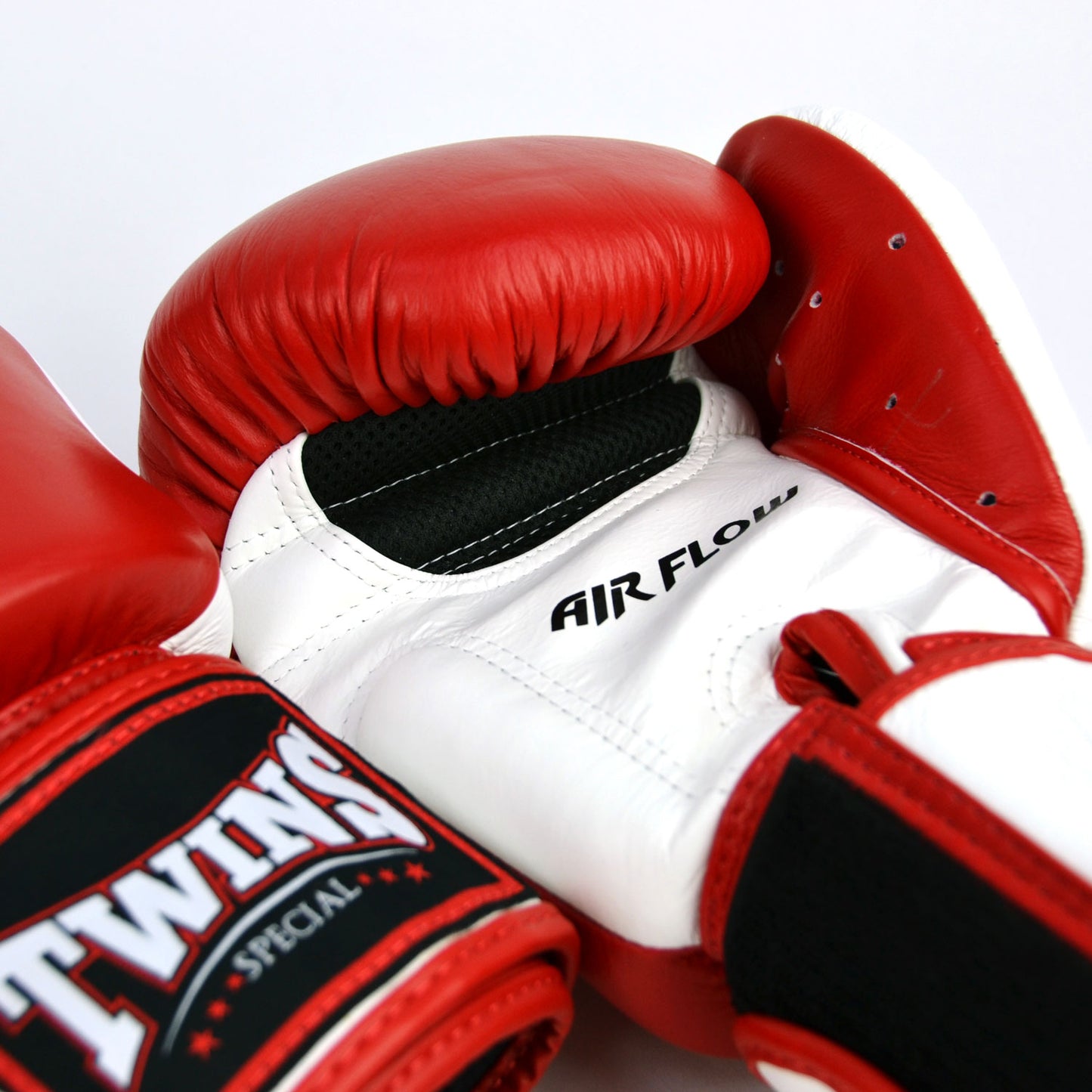 BGVLA2-2T Twins Air Flow Boxing Gloves Red-White-Black