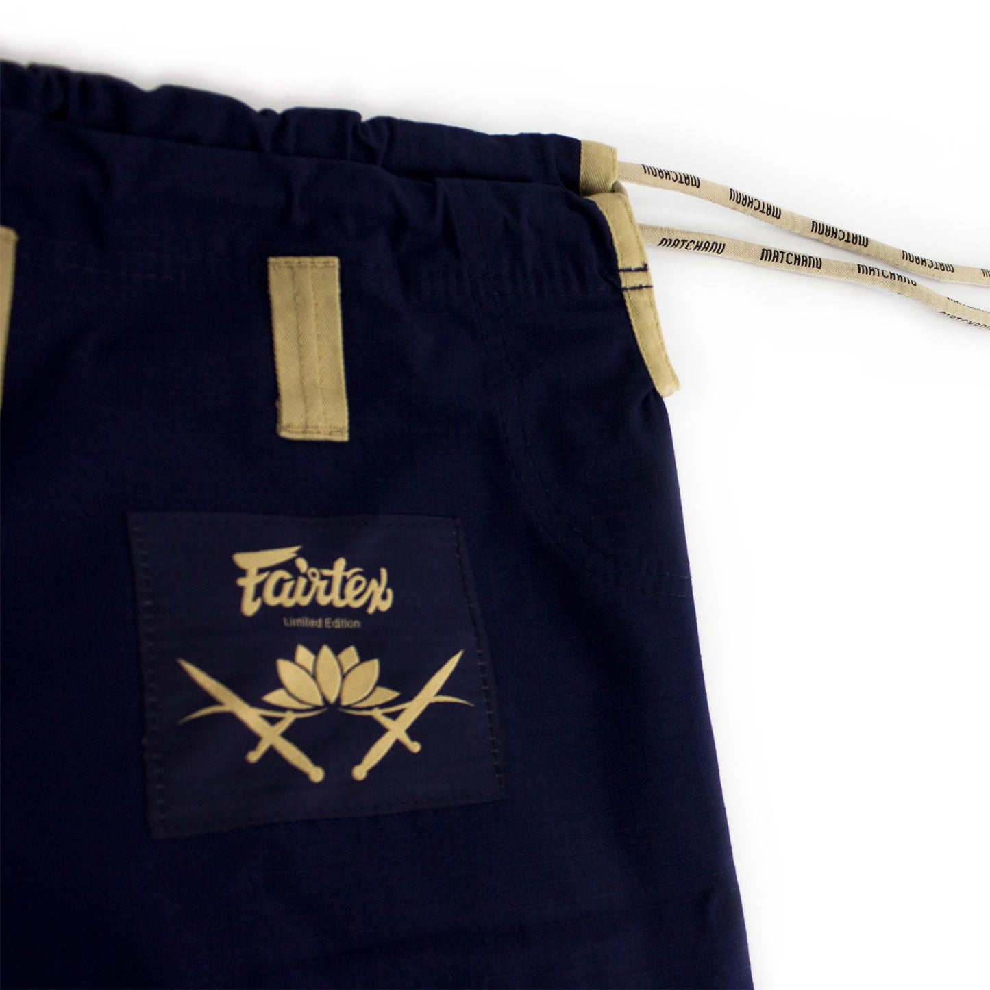 Fairtex Muay Thai Matchanu Premium BJJ Gi Navy