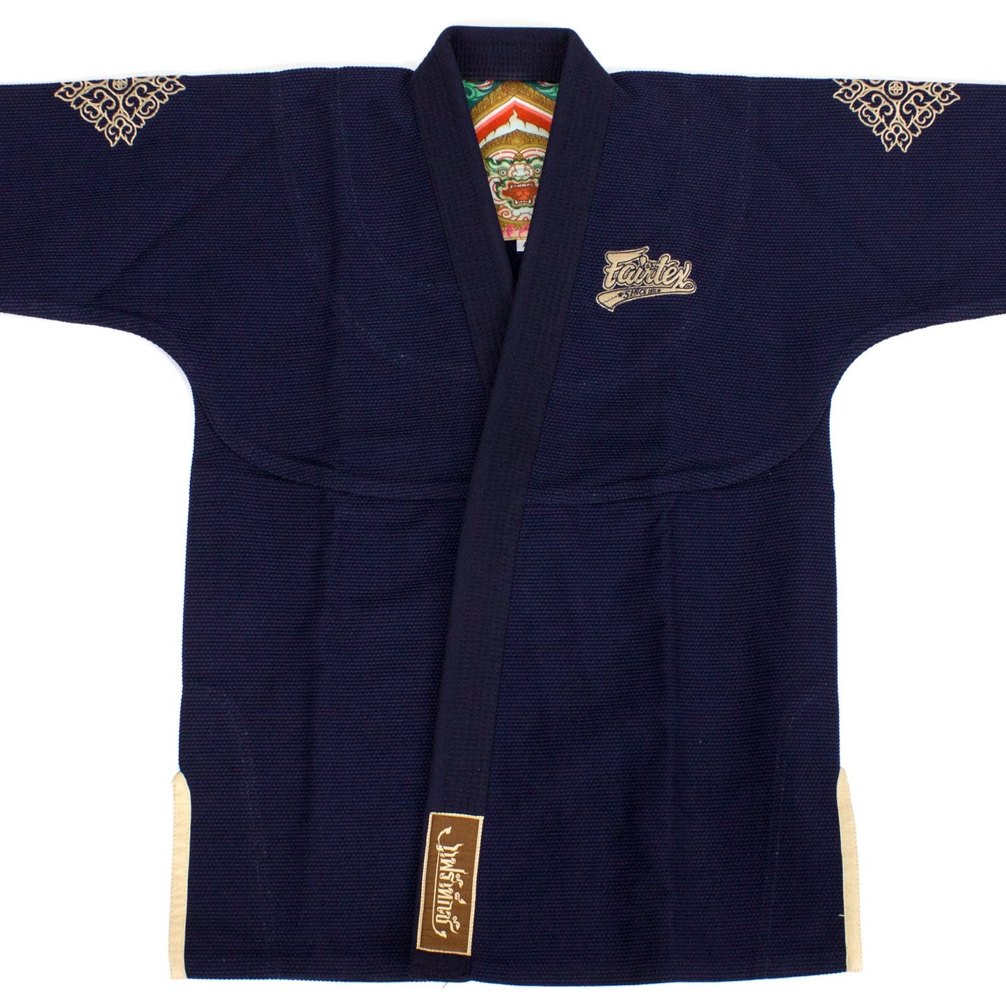 Fairtex Muay Thai Matchanu Premium BJJ Gi Navy