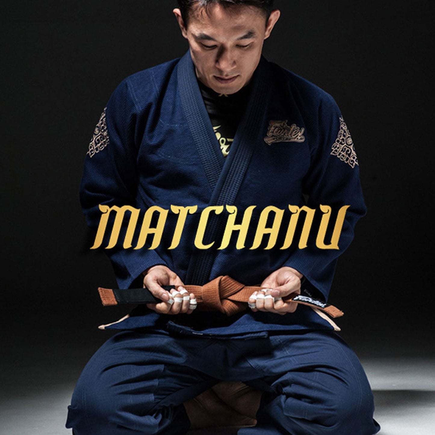 Fairtex Muay Thai Matchanu Premium BJJ Gi Navy