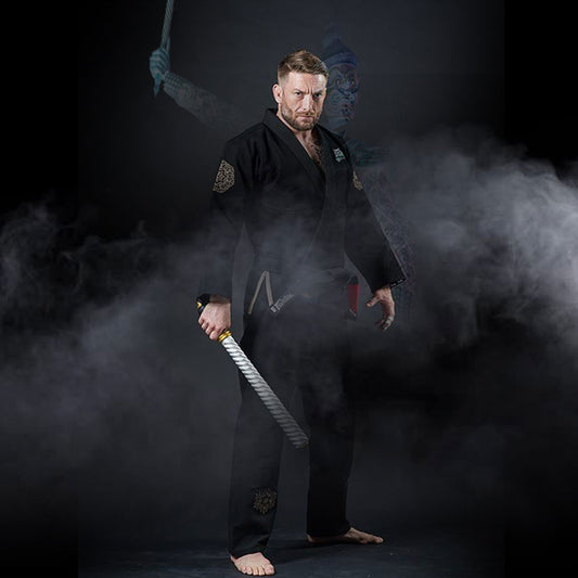 BJJ3 Fairtex Treeburam Premium BJJ Gi Black