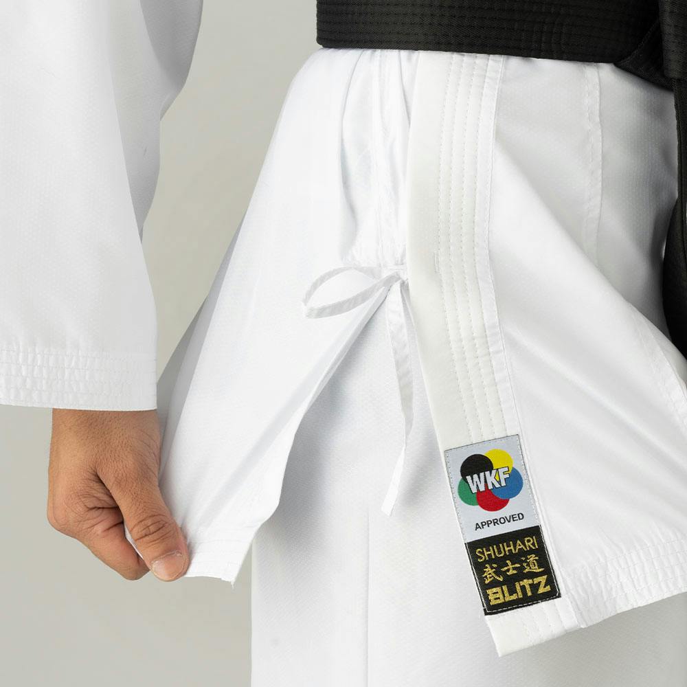 Blitz Adult Shuhari WKF Approved Karate Gi - 4oz