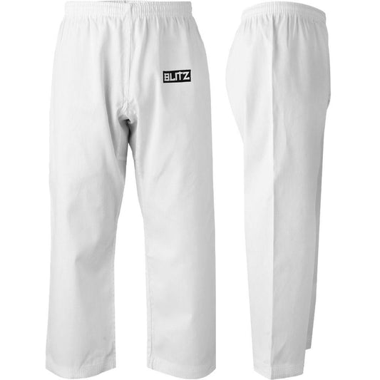 Blitz Adult Student Martial Arts Trousers - 7oz