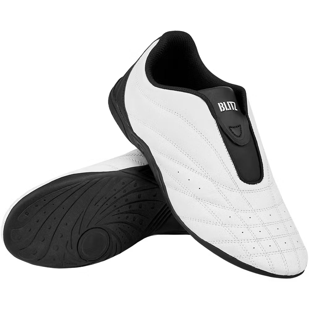 Blitz Aero training shoes for martial arts, lightweight footwear with breathable material and flexible sole for athletic performance.