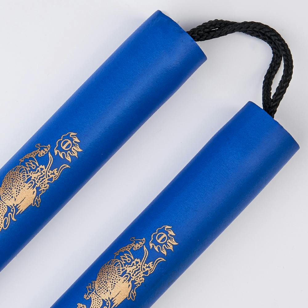 Blitz Blue Foam Cord Nunchaku