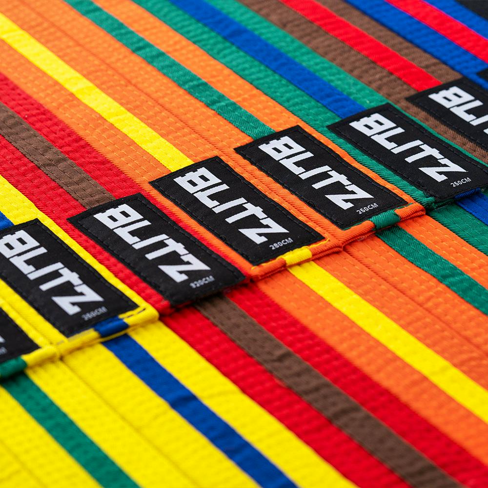Blitz Martial Arts Colour Belt 4.5cm - Grading Belts