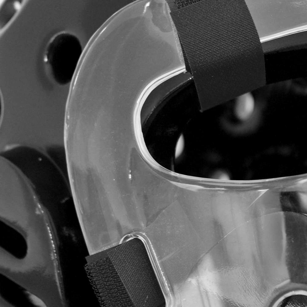 Blitz Dipped Foam Head Guard With Face Shield - Full Protection