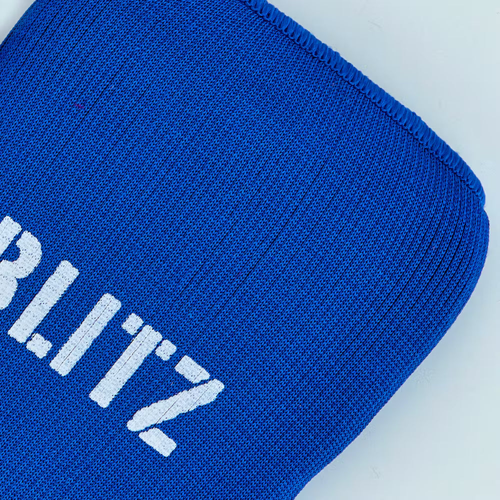 Blitz elastic forearm pads for Krav Maga training, providing protective arm guards with adjustable straps and durable padding.