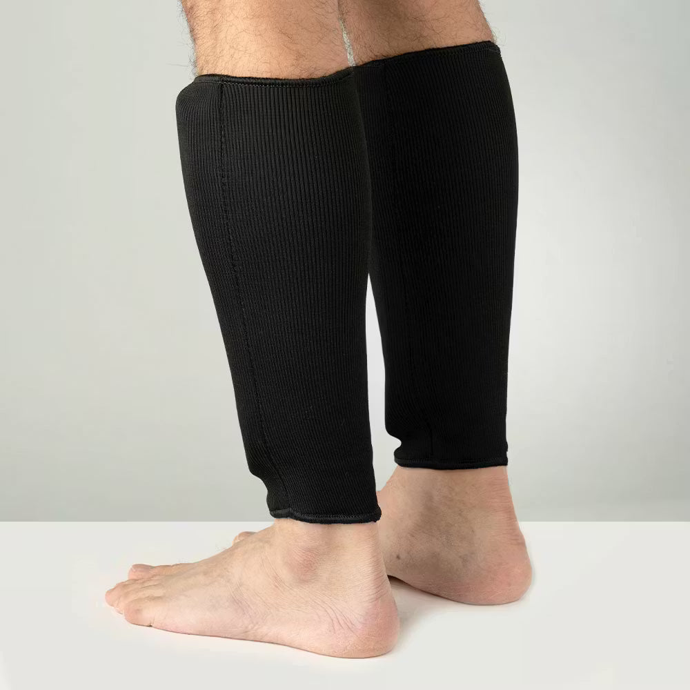 Blitz Elastic Shin Pads - Comfortable Martial Arts Protection