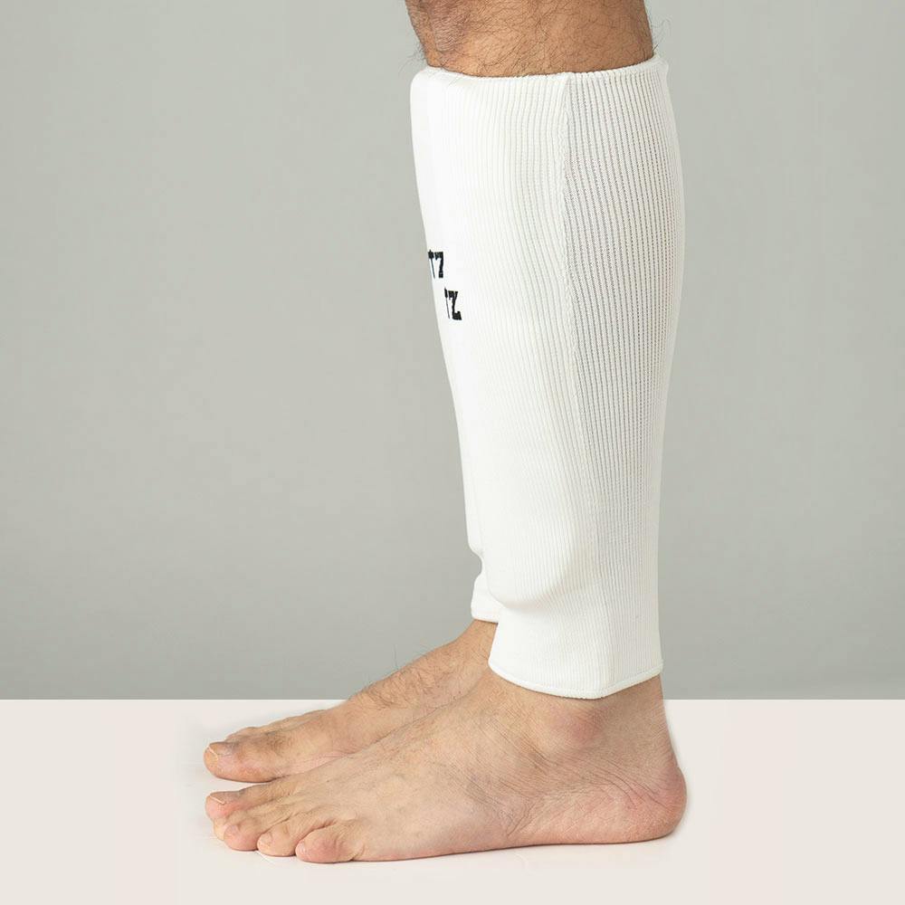 Blitz Elastic Shin Pads - Comfortable Martial Arts Protection