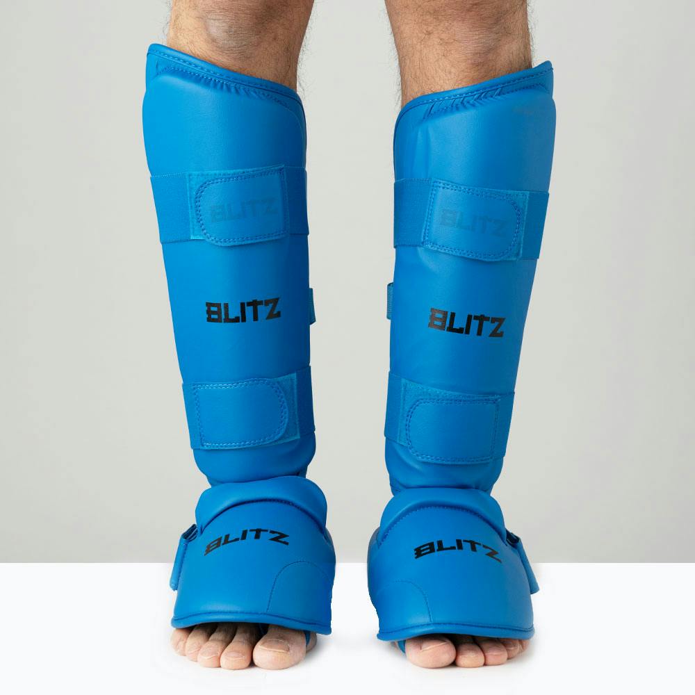 Blitz Elite Shin Guards With Removable Foot