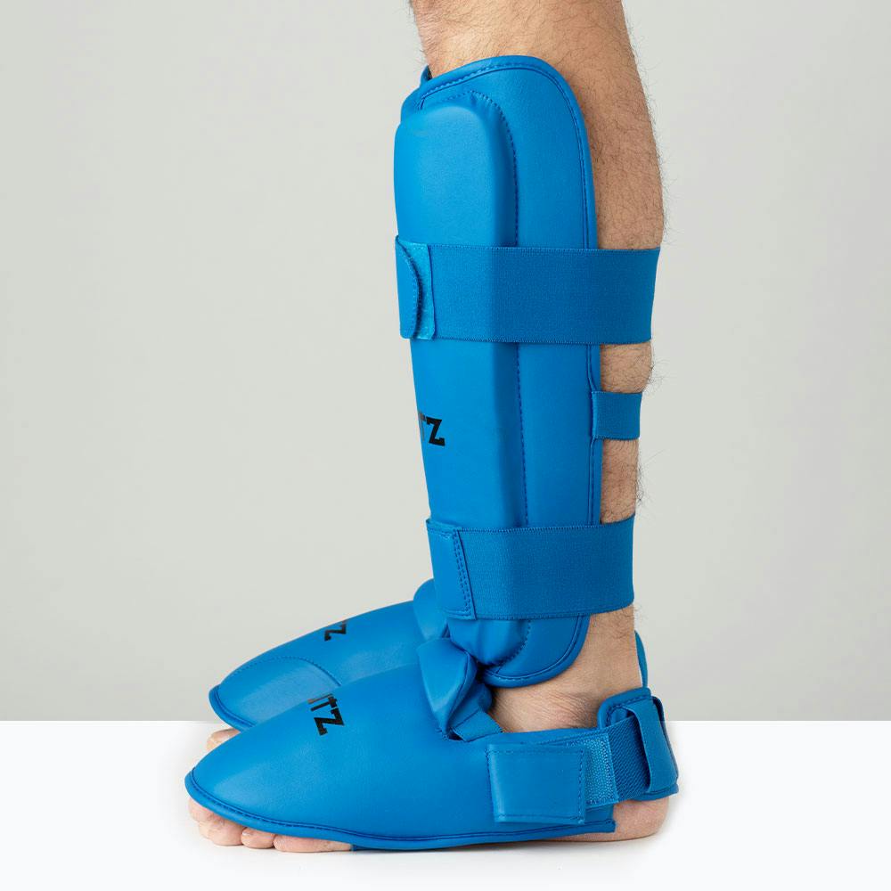 Blitz Elite Shin Guards With Removable Foot