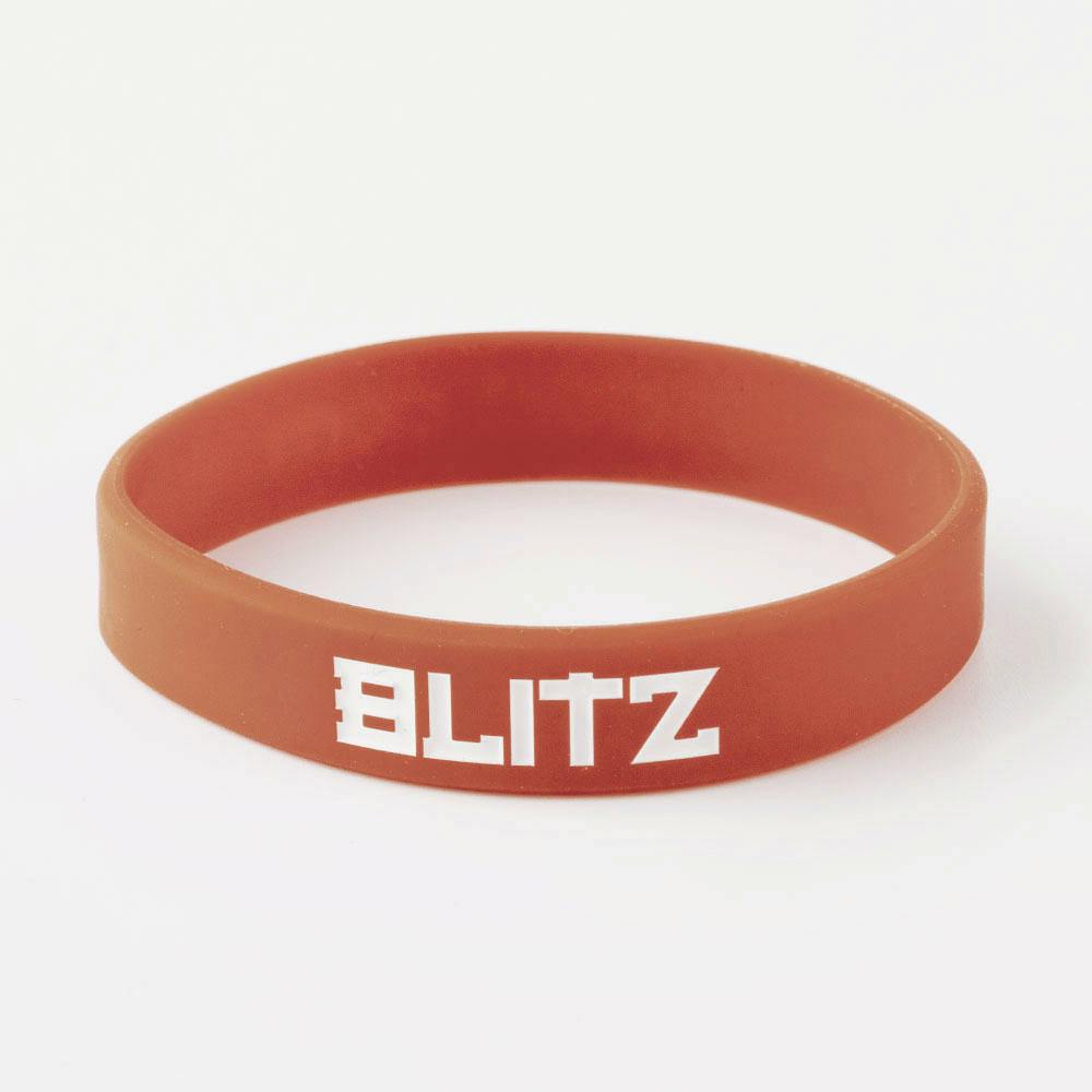 Brown Blitz Grading Wrist Band showing belt grade display, a versatile accessory for martial arts or belt ranking systems.