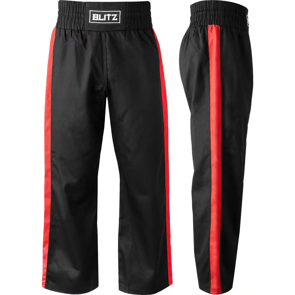 Blitz Kids Club Full Contact Martial Arts Trousers - Youth