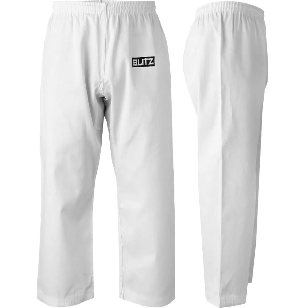 Blitz Kids Student Martial Arts Trousers - 7oz