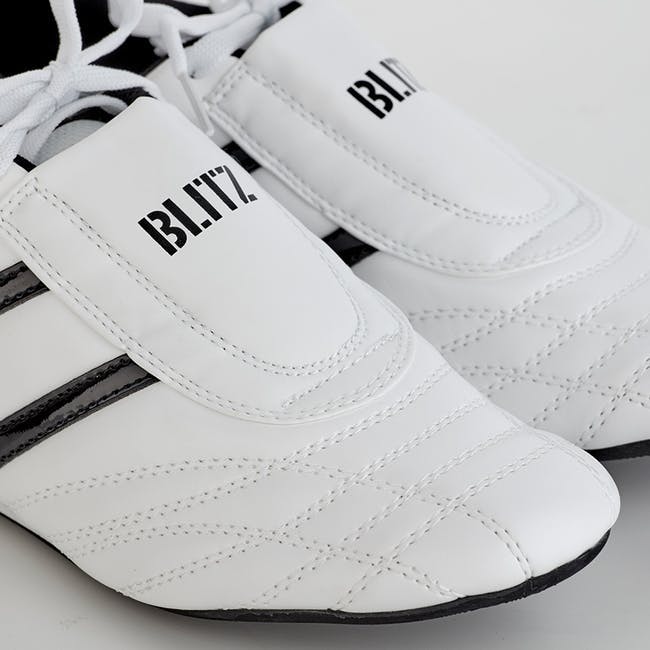 Blitz Martial Arts Training Shoes - White / Black