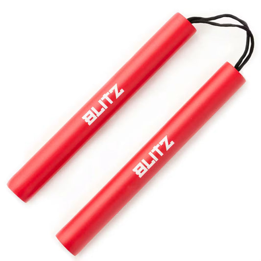 Blitz Red Foam Cord Nunchaku