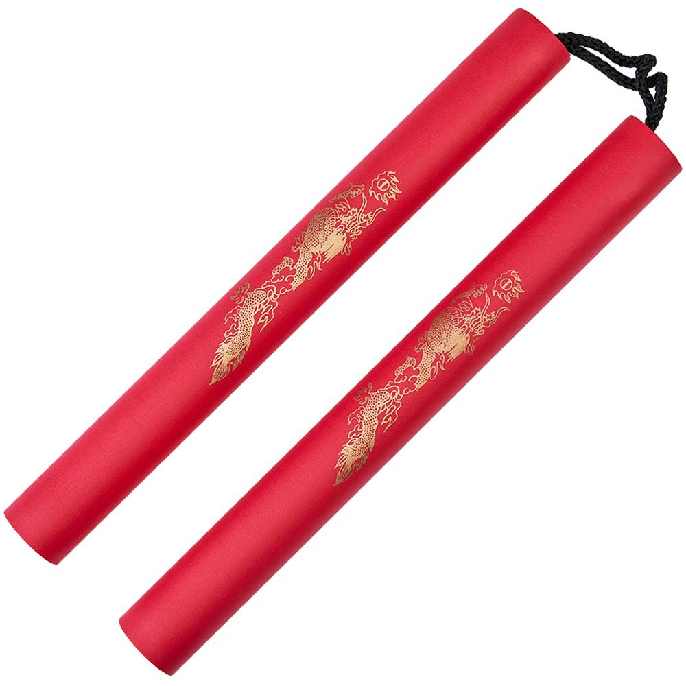 Blitz Red Foam Cord Nunchaku