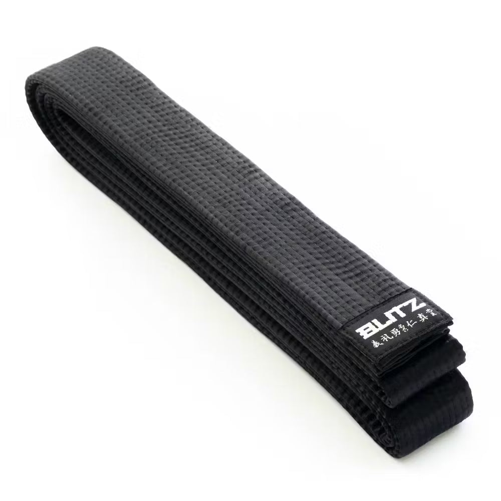 Blitz Standard Silk Black Belt