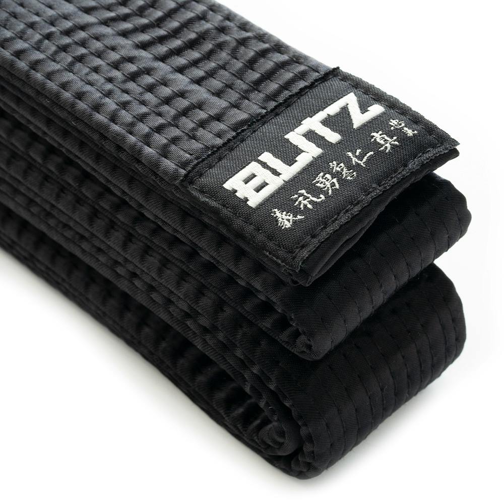 Blitz Standard Silk Black Belt