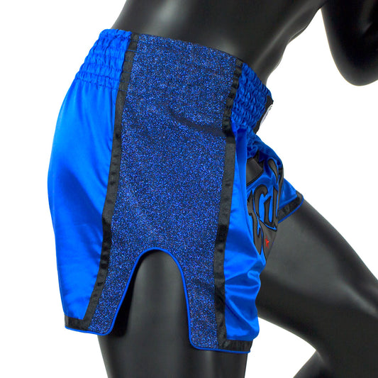 BS1702 Fairtex Royal Blue Slim Cut Muay Thai Shorts