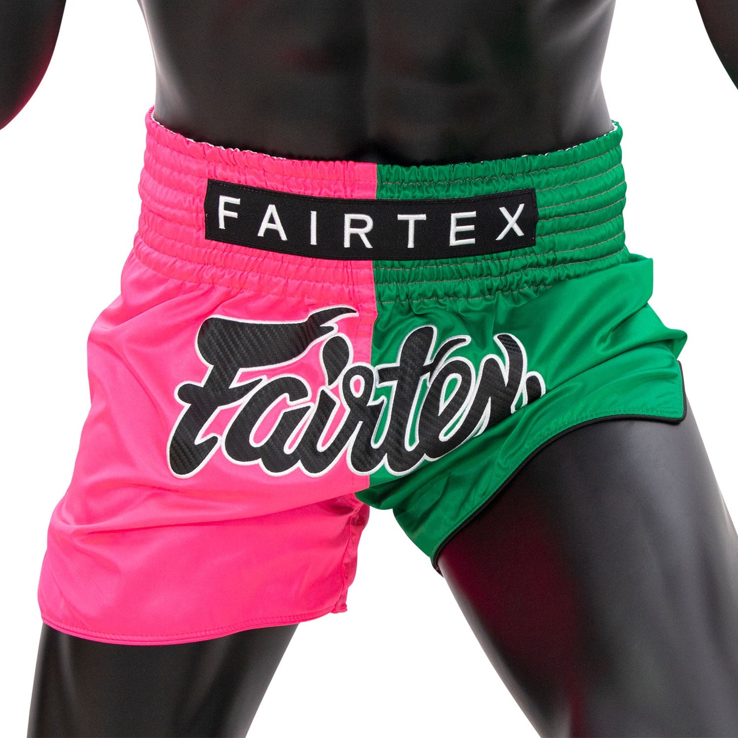 Fairtex Muay Thai Boxing Fighter Shorts Pink-Green