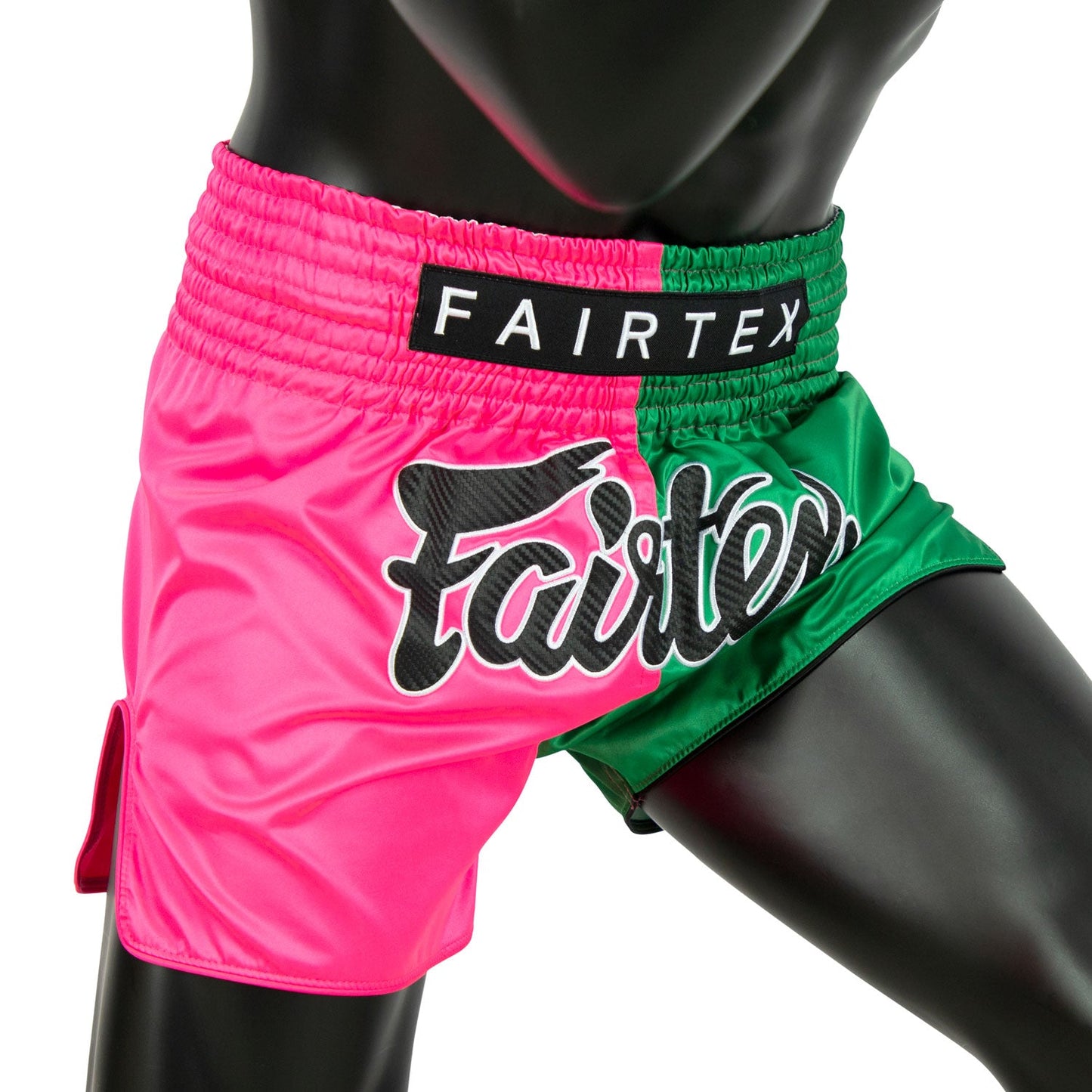 Fairtex Muay Thai Boxing Fighter Shorts Pink-Green