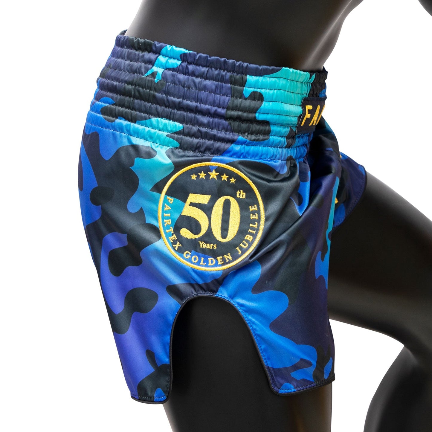 Fairtex Golden Jubilee Luster Muay Thai Boxing Shorts