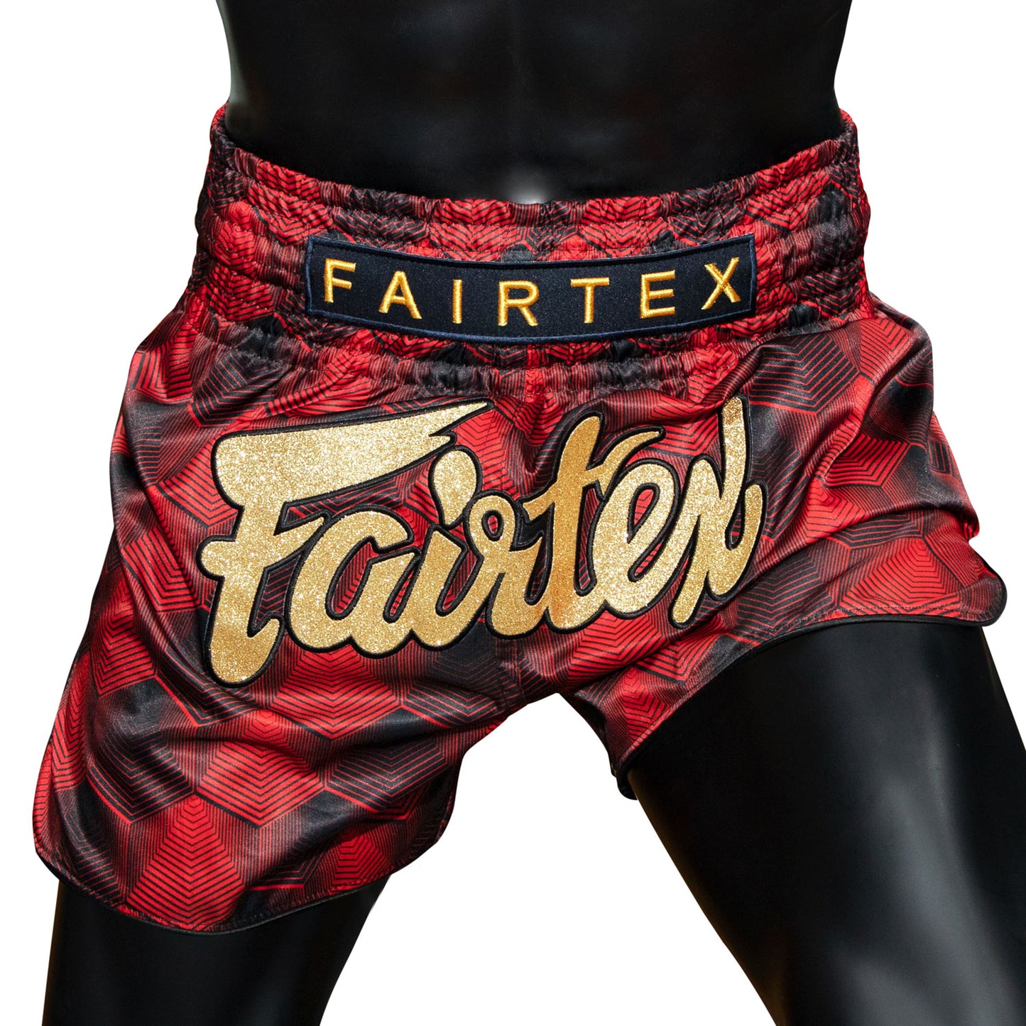 BS1919 Fairtex Rodtang Muaythai Shorts Red