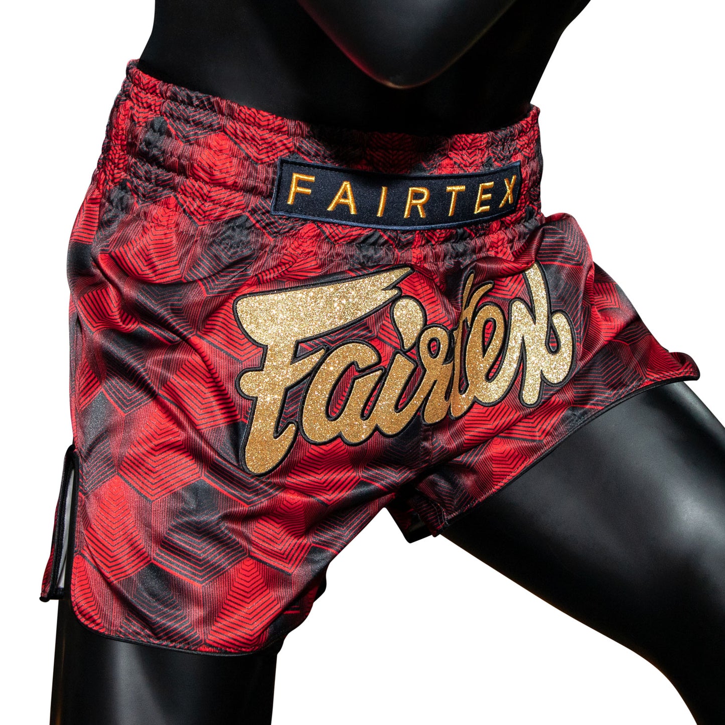 BS1919 Fairtex Rodtang Muaythai Shorts Red