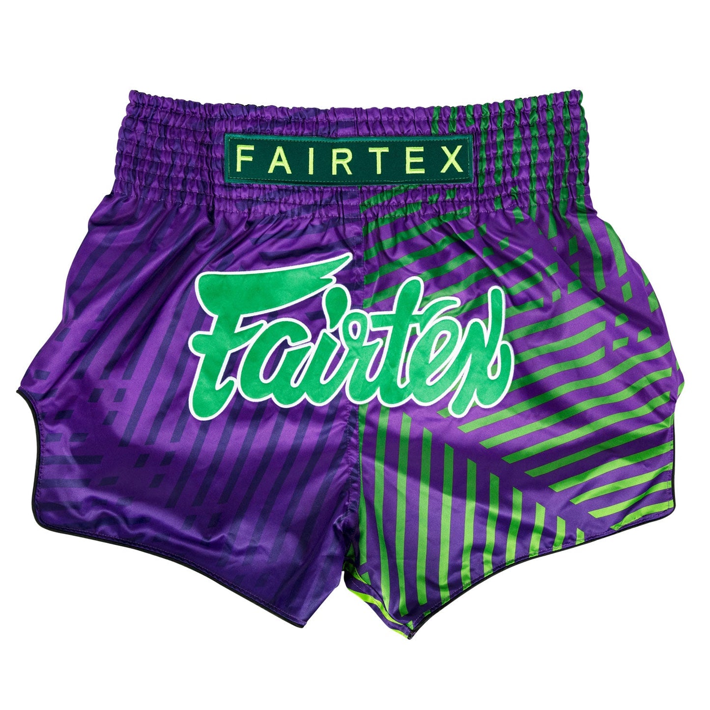 Fairtex Racer Muay Thai Boxing Shorts Purple