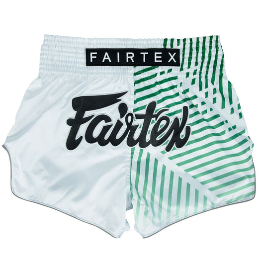 Fairtex Racer Muaythai Shorts White