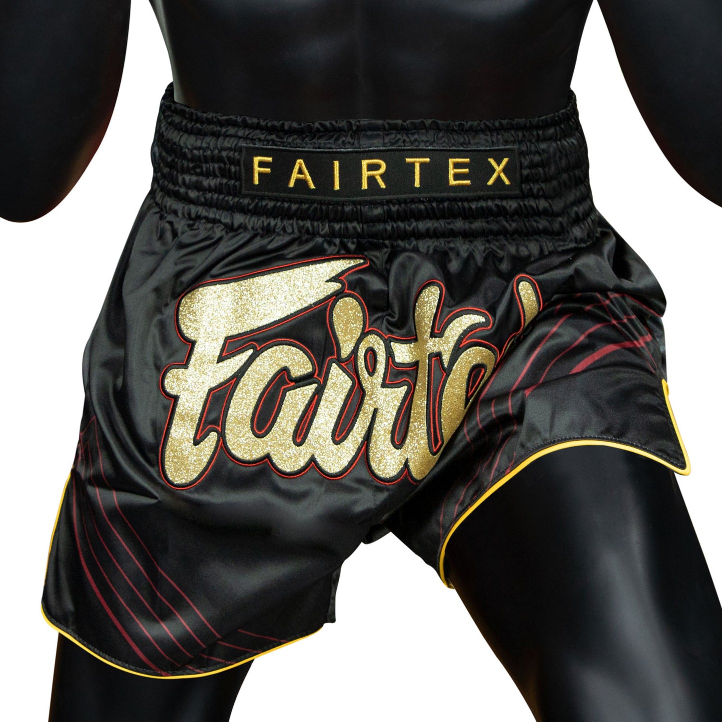 BS1925 Fairtex Mr X Muaythai Shorts Black