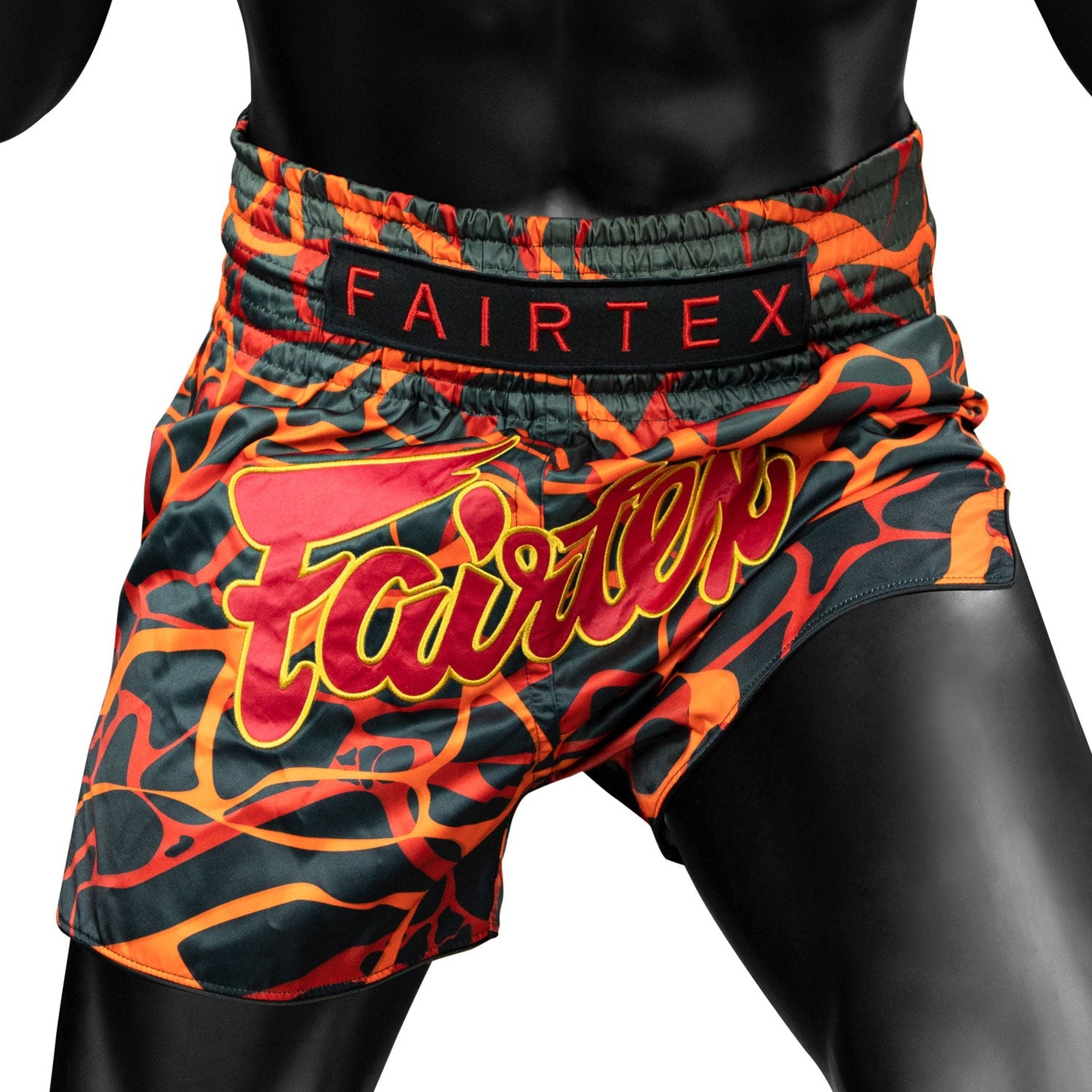 Fairtex Magma Muay Thai Boxing Shorts Red