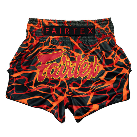 Fairtex Magma Muay Thai Boxing Shorts Red