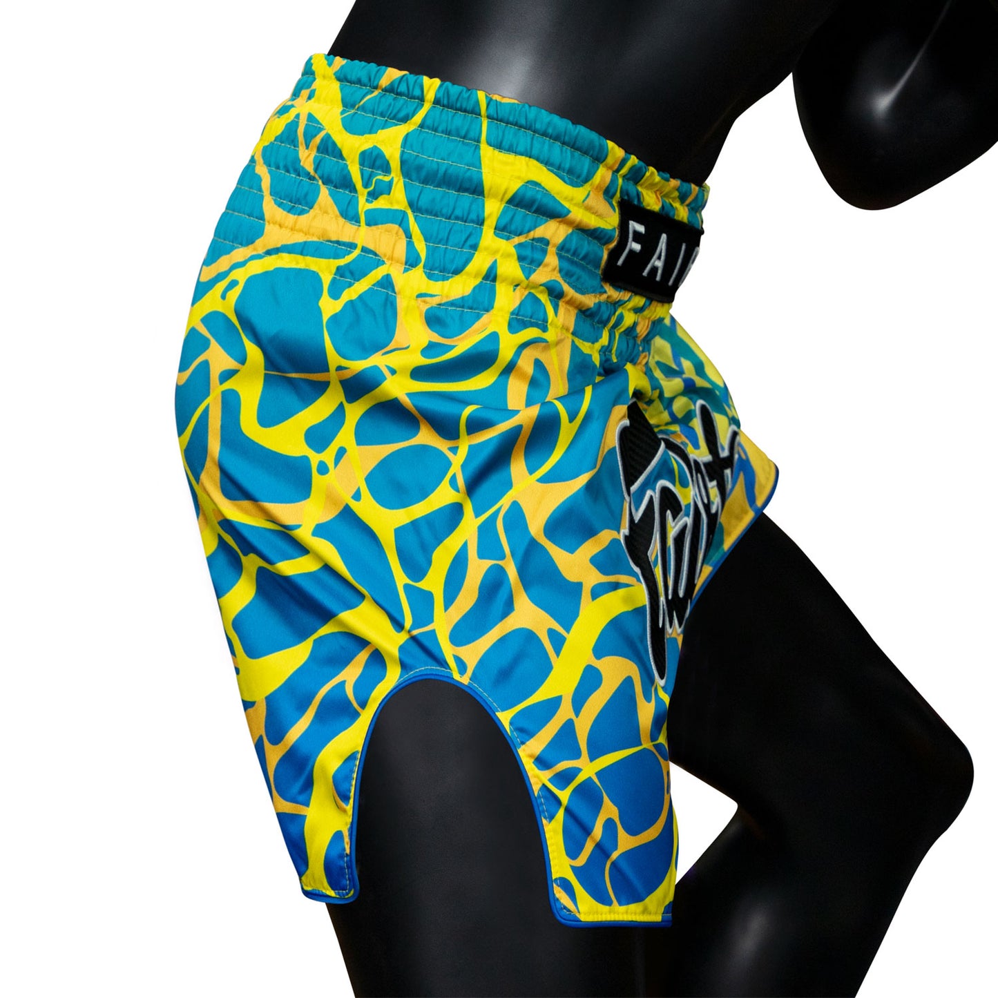 BS1927 Fairtex Magma Green Muaythai Shorts