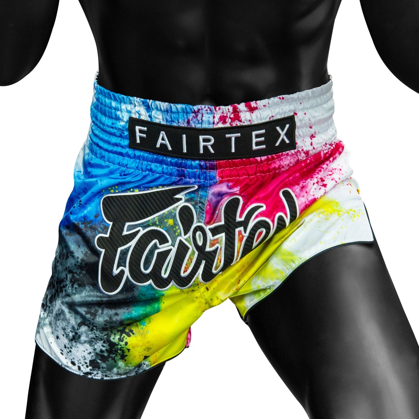 Fairtex Acid Jazz White Muay Thai Boxing Shorts