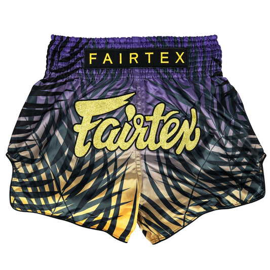 Fairtex Deep Forrest Purple Muay Thai Boxing Shorts