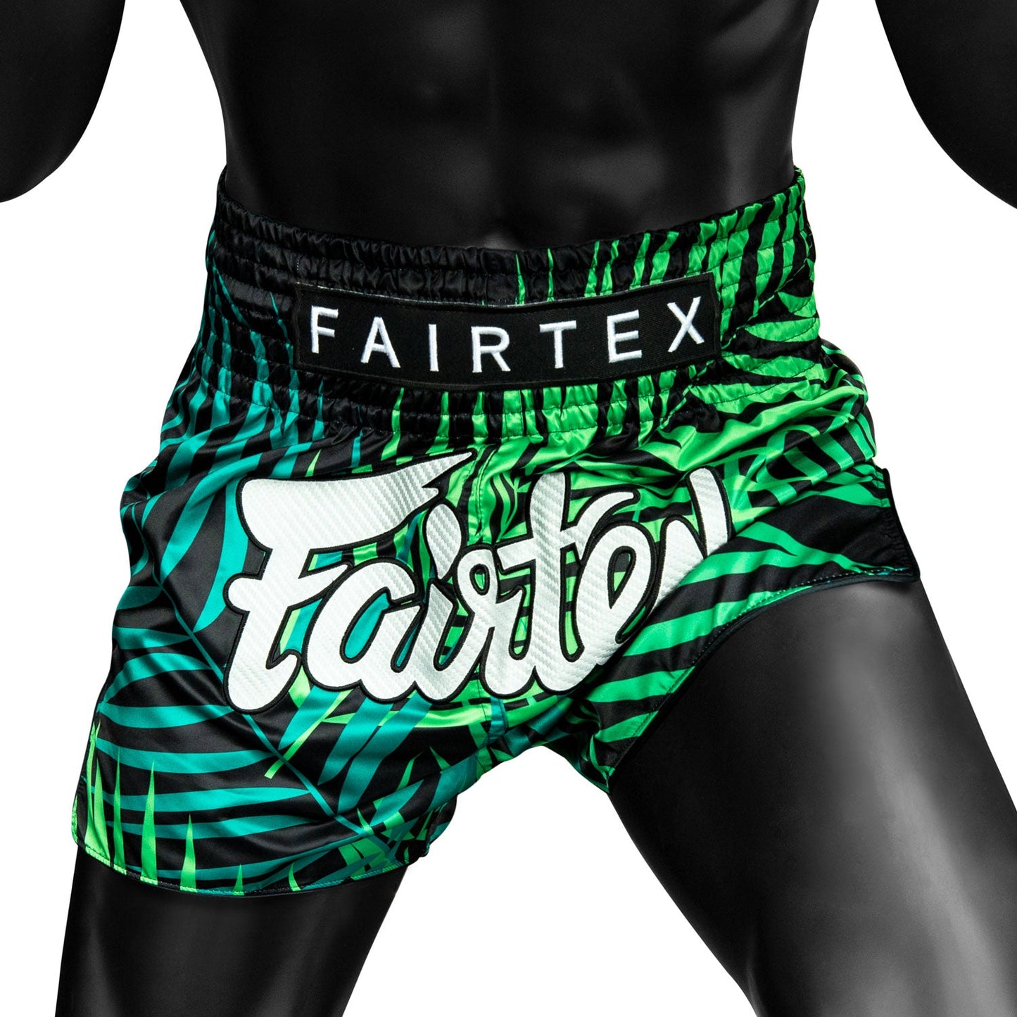 Fairtex Deep Forrest Green Muay Thai Boxing Shorts