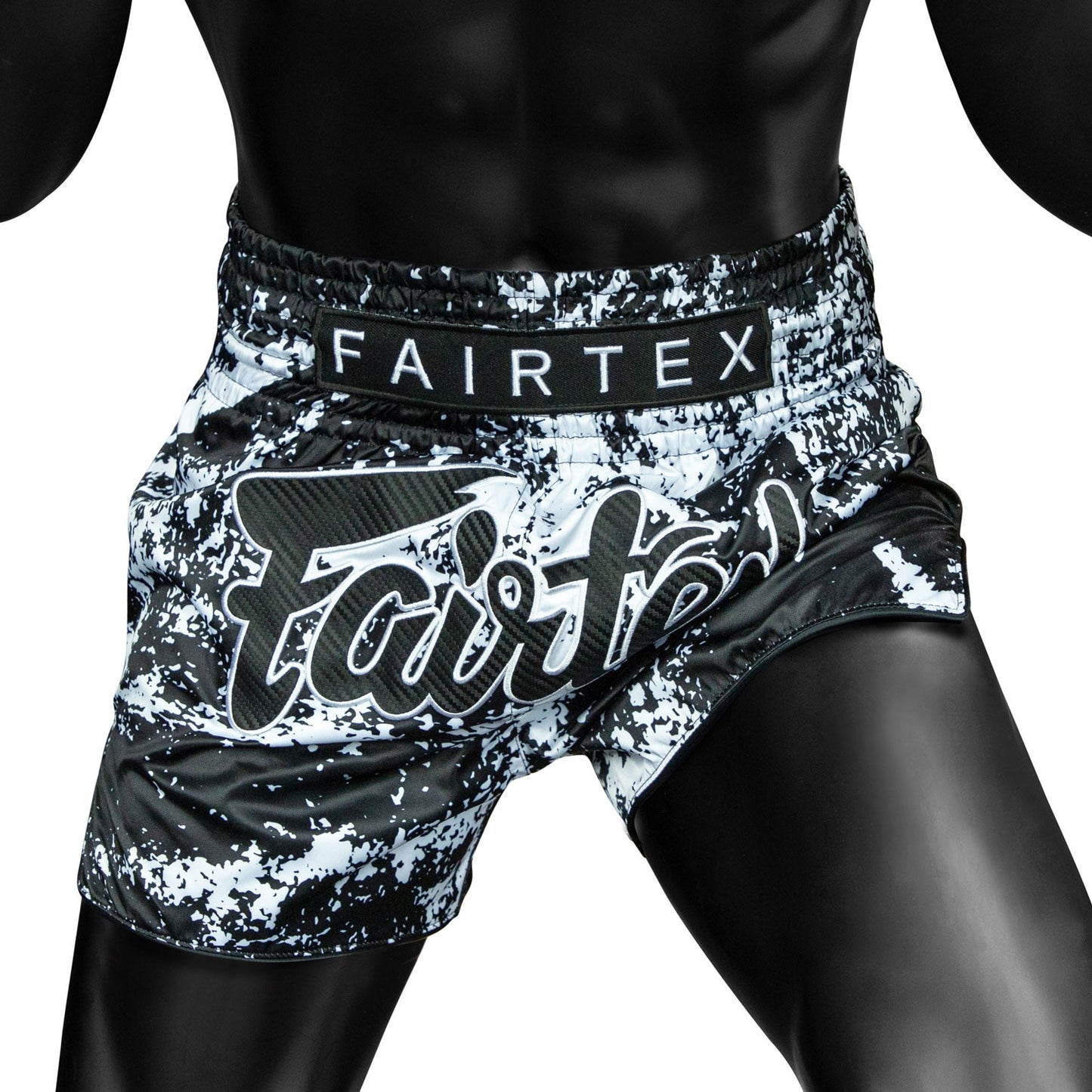 Fairtex Grunge Black Muay Thai Boxing Shorts