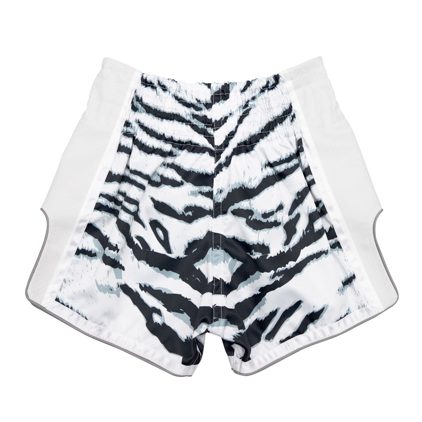 Fairtex Kids Muay Thai Boxing Shorts White Tiger