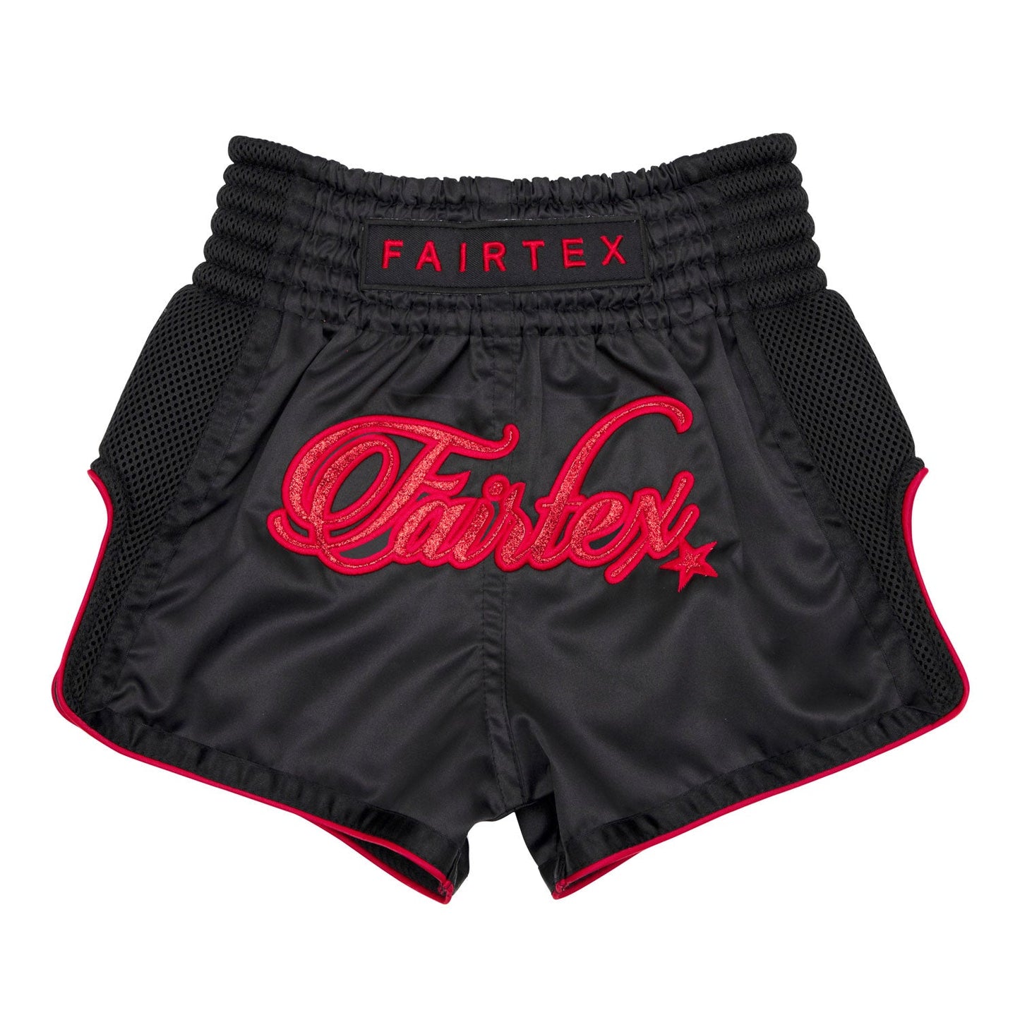 Fairtex Kids Muay Thai Boxing Shorts Midnight Red