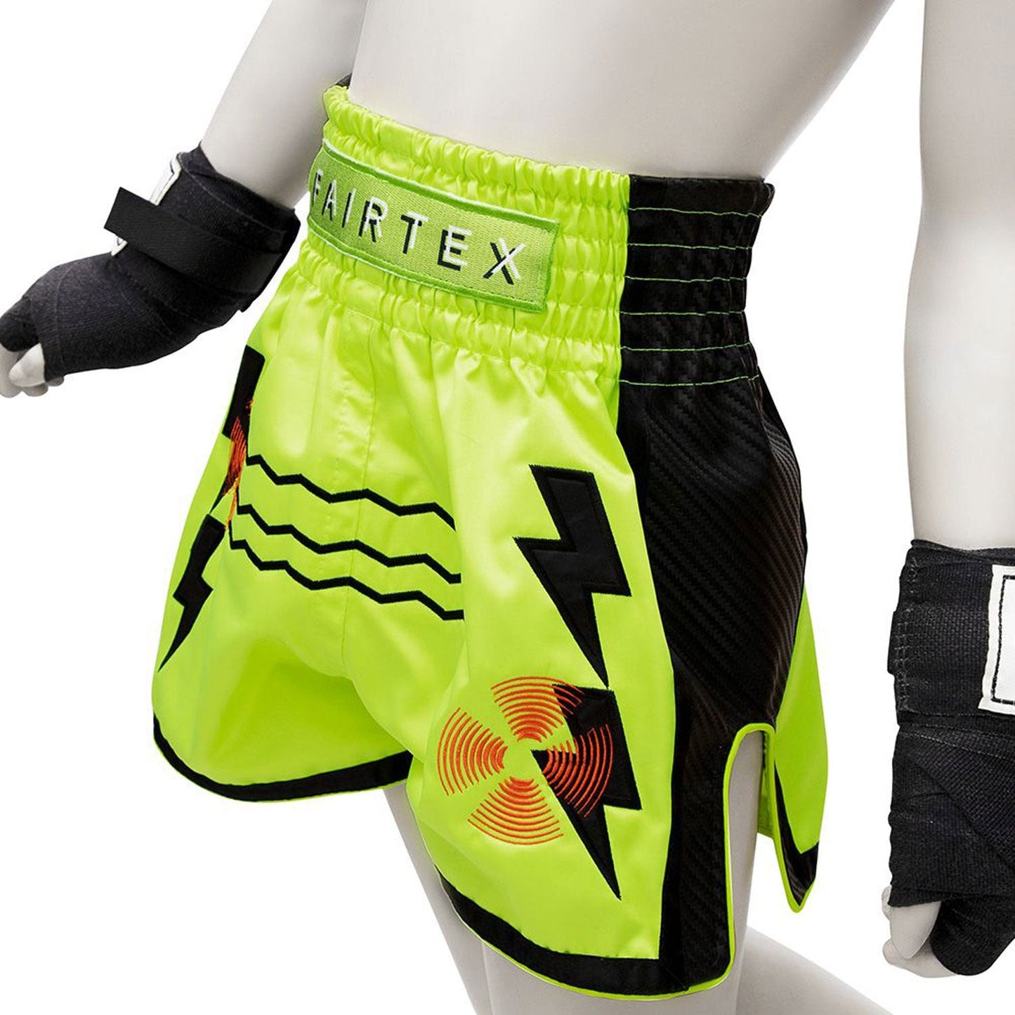 Fairtex Kids Muay Thai Boxing Shorts Sonar